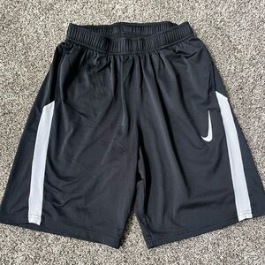 Nike Kids Black athletic shorts